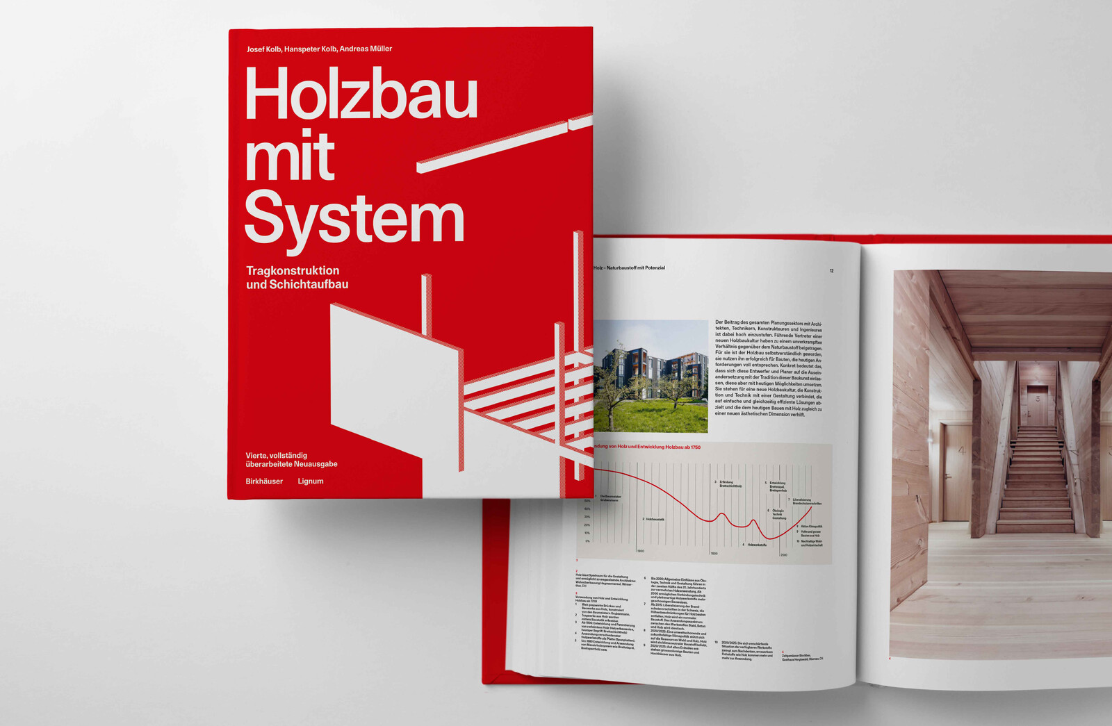 Cover und Inhaltsseite Holzbau mit System