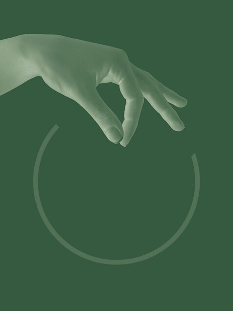 Khala Keyvisual mit Hand